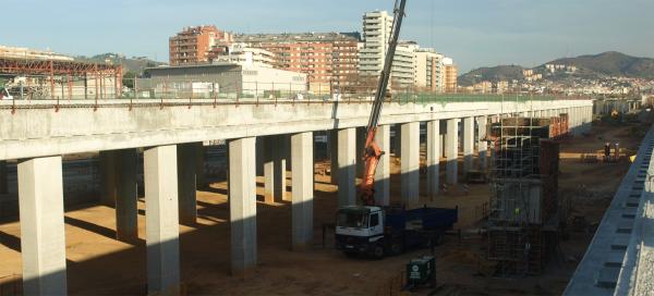 Accesses to the Sagrera Station